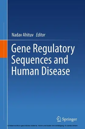 Ahituv | Gene Regulatory Sequences and Human Disease | E-Book | sack.de