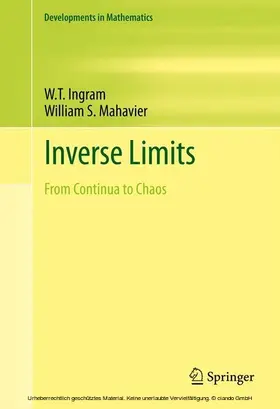 Ingram / Mahavier |  Inverse Limits | eBook | Sack Fachmedien