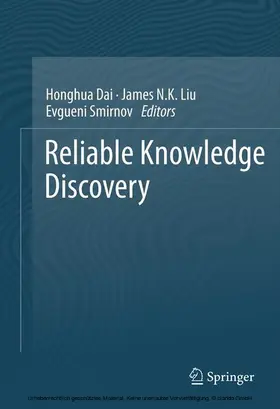 Dai / Liu / Smirnov | Reliable Knowledge Discovery | E-Book | sack.de