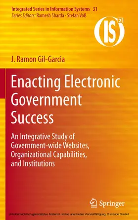 Gil-Garcia |  Enacting Electronic Government Success | eBook | Sack Fachmedien