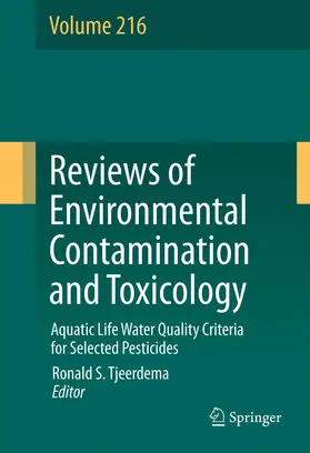 Tjeerdema |  Aquatic Life Water Quality Criteria for Selected Pesticides | eBook | Sack Fachmedien