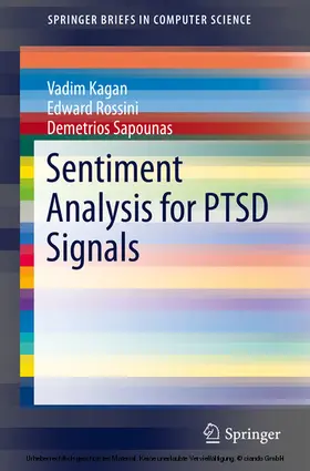 Kagan / Rossini / Sapounas | Sentiment Analysis for PTSD Signals | E-Book | sack.de