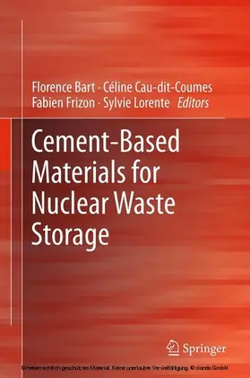 Bart / Cau-di-Coumes / Frizon |  Cement-Based Materials for Nuclear Waste Storage | eBook | Sack Fachmedien