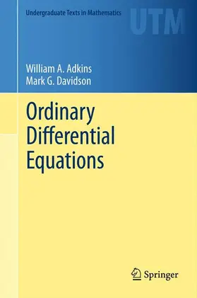 Davidson / Adkins |  Ordinary Differential Equations | Buch |  Sack Fachmedien
