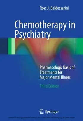 Baldessarini | Chemotherapy in Psychiatry | E-Book | www2.sack.de