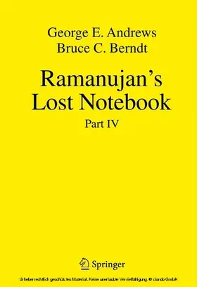 Andrews / Berndt |  Ramanujan's Lost Notebook | eBook | Sack Fachmedien
