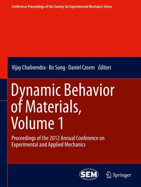 Chalivendra / Song / Casem | Dynamic Behavior of Materials, Volume 1 | E-Book | sack.de