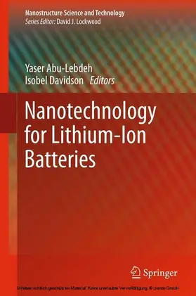 Abu-Lebdeh / Davidson |  Nanotechnology for Lithium-Ion Batteries | eBook | Sack Fachmedien