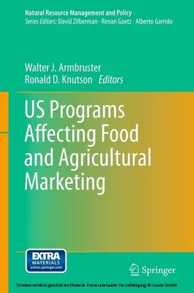 Armbruster / Knutson |  US Programs Affecting Food and Agricultural Marketing | eBook | Sack Fachmedien