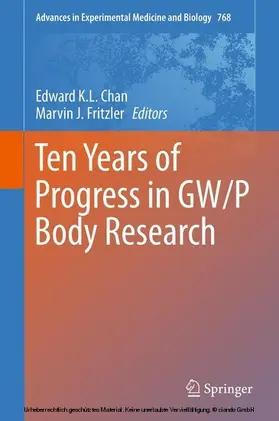 Chan / Fritzler | Ten Years of Progress in GW/P Body Research | E-Book | sack.de