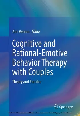 Vernon | Cognitive and Rational-Emotive Behavior Therapy with Couples | E-Book | sack.de