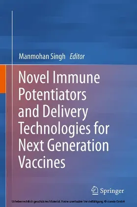 Singh |  Novel Immune Potentiators and Delivery Technologies for Next Generation Vaccines | eBook | Sack Fachmedien