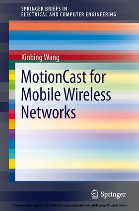 Wang |  MotionCast for Mobile Wireless Networks | eBook | Sack Fachmedien