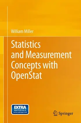 Miller |  Statistics and Measurement Concepts with OpenStat | Buch |  Sack Fachmedien