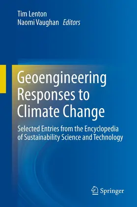 Lenton / Vaughan |  Geoengineering Responses to Climate Change | eBook | Sack Fachmedien