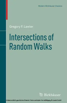 Lawler | Intersections of Random Walks | E-Book | sack.de