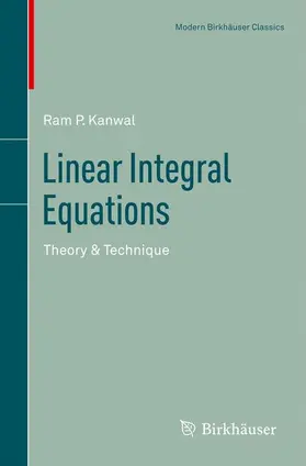 Kanwal |  Linear Integral Equations | Buch |  Sack Fachmedien