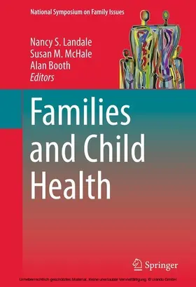 Landale / Mchale / Booth |  Families and Child Health | eBook | Sack Fachmedien
