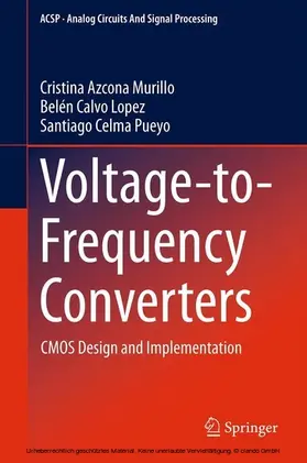 Azcona Murillo / Calvo Lopez / Pueyo |  Voltage-to-Frequency Converters | eBook | Sack Fachmedien
