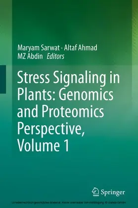 Sarwat / Ahmad / Abdin |  Stress Signaling in Plants: Genomics and Proteomics Perspective, Volume 1 | eBook | Sack Fachmedien