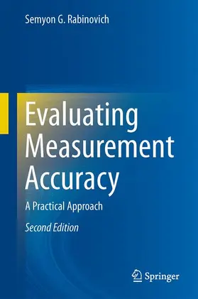 Rabinovich |  Evaluating Measurement Accuracy | Buch |  Sack Fachmedien