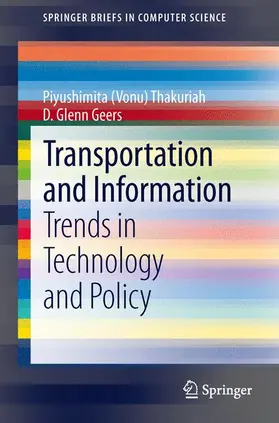 Geers / Thakuriah |  Transportation and Information | Buch |  Sack Fachmedien
