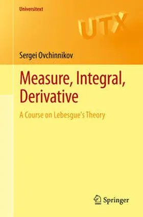 Ovchinnikov | Measure, Integral, Derivative | E-Book | sack.de