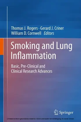 Rogers / Criner / Cornwell |  Smoking and Lung Inflammation | eBook | Sack Fachmedien