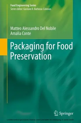 Del Nobile / Conte |  Packaging for Food Preservation | eBook | Sack Fachmedien