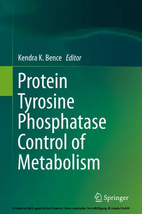 Bence | Protein Tyrosine Phosphatase Control of Metabolism | E-Book | sack.de