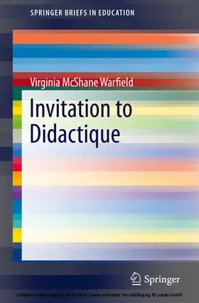 Warfield |  Invitation to Didactique | eBook | Sack Fachmedien