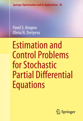 Knopov / Deriyeva | Estimation and Control Problems for Stochastic Partial Differential Equations | E-Book | sack.de