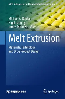 Repka / Langley / DiNunzio |  Melt Extrusion | Buch |  Sack Fachmedien