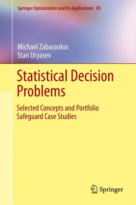 Uryasev / Zabarankin |  Statistical Decision Problems | Buch |  Sack Fachmedien