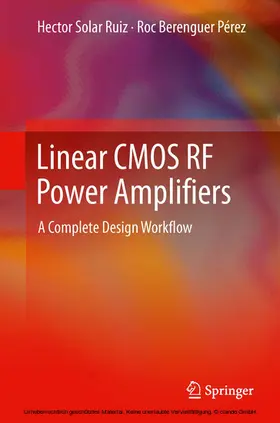 Solar Ruiz / Berenguer Pérez |  Linear CMOS RF Power Amplifiers | eBook | Sack Fachmedien