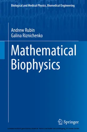 Rubin / Riznichenko | Mathematical Biophysics | E-Book | sack.de