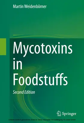 Weidenbörner |  Mycotoxins in Foodstuffs | eBook | Sack Fachmedien