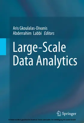 Gkoulalas-Divanis / Labbi | Large-Scale Data Analytics | E-Book | www2.sack.de