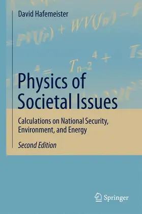 Hafemeister | Physics of Societal Issues | Buch | 978-1-4614-9271-9 | sack.de