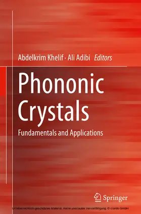Khelif / Adibi | Phononic Crystals | E-Book | www2.sack.de