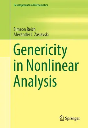 Zaslavski / Reich |  Genericity in Nonlinear Analysis | Buch |  Sack Fachmedien