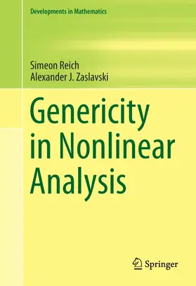 Reich / Zaslavski |  Genericity in Nonlinear Analysis | eBook | Sack Fachmedien