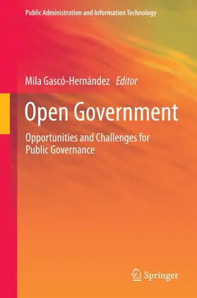 Gascó-Hernández |  Open Government | eBook | Sack Fachmedien