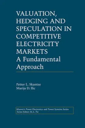 Skantze / Ilic |  Valuation, Hedging and Speculation in Competitive Electricity Markets | eBook | Sack Fachmedien