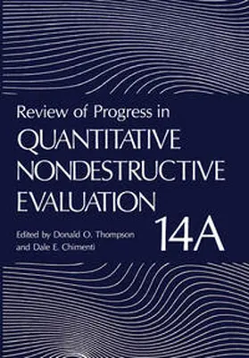 Thompson / Chimenti |  Review of Progress in Quantitative Nondestructive Evaluation | eBook | Sack Fachmedien