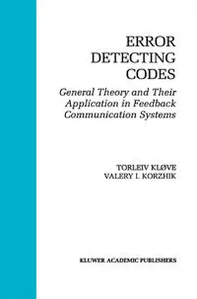 Kløve / Korzhik | Error Detecting Codes | E-Book | sack.de