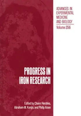 Hershko / Konijn / Aisen | Progress in Iron Research | E-Book | sack.de