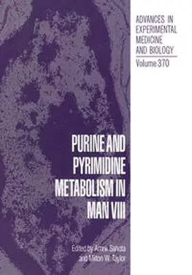 Sahota / Taylor | Purine and Pyrimidine Metabolism in Man VIII | E-Book | sack.de