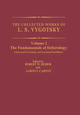 Vygotsky / Rieber / Carton |  The Collected Works of L.S. Vygotsky | eBook | Sack Fachmedien