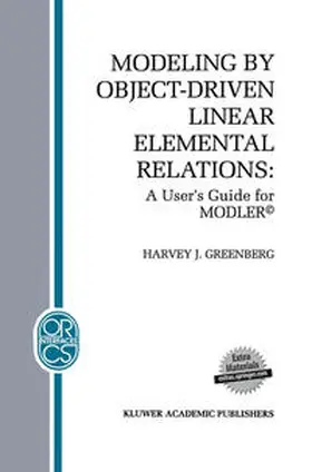 Greenberg | Modeling by Object-Driven Linear Elemental Relations | E-Book | sack.de